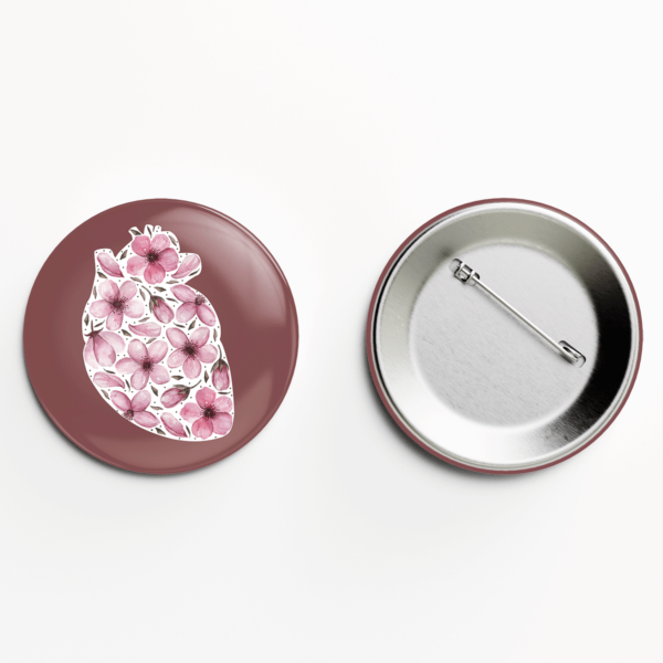 Значок «Квітуче серце»