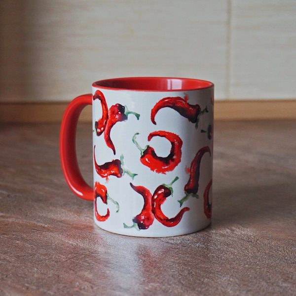 Чашка «Червоні перці»