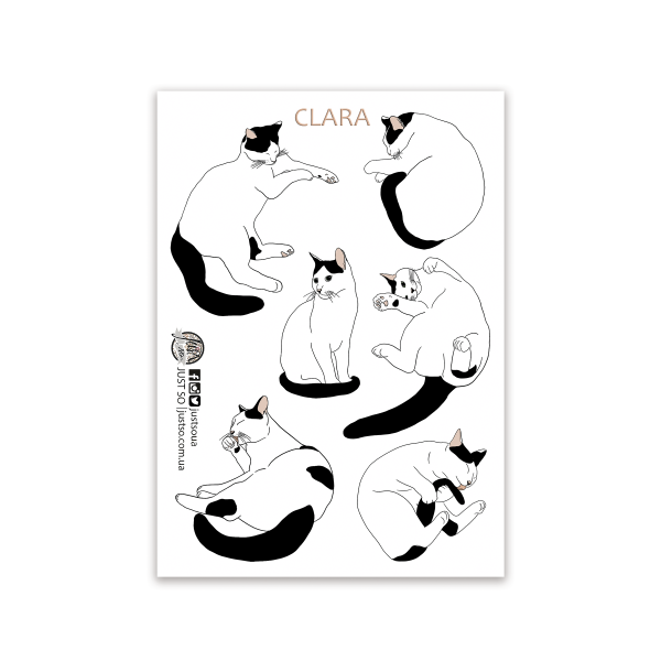 Стікерпак «Клара»