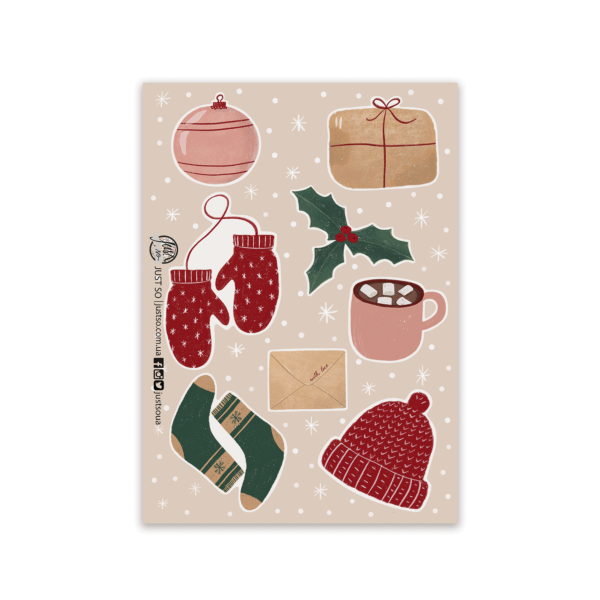 Стікерпак «Зимова пора»