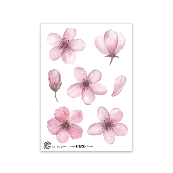 Стікерпак «Вишневий цвіт»