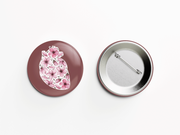 Значок «Квітуче серце»