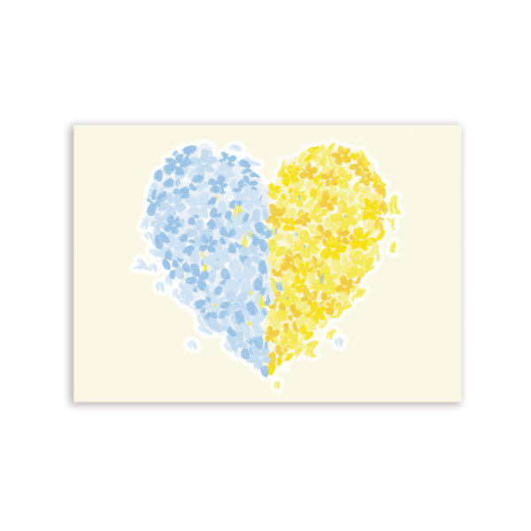 Листівка «Українське серце»