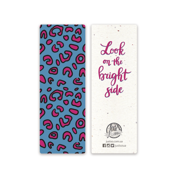 Закладка «Синій леопард»